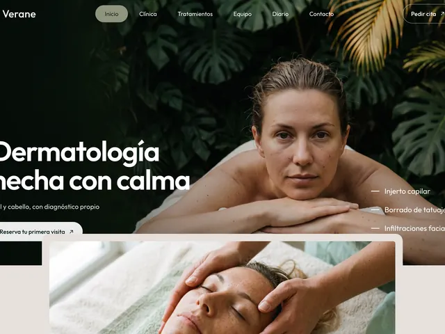 Verane, Dermatología y medicina capilar